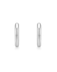 White gold earrings by Iceman Society