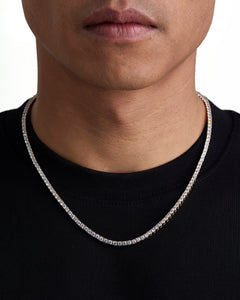 ICE SPARKLER - 3mm Tennis項鍊 (18K Gold)