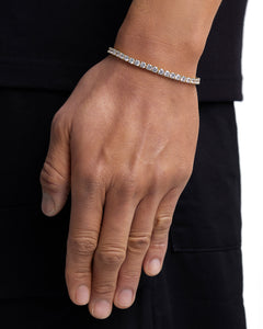 ICE SPARKLER - 4mm Tennis手鍊 (18K Gold)